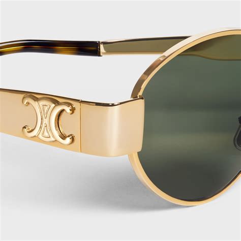 TRIOMPHE METAL 01 SUNGLASSES IN METAL .